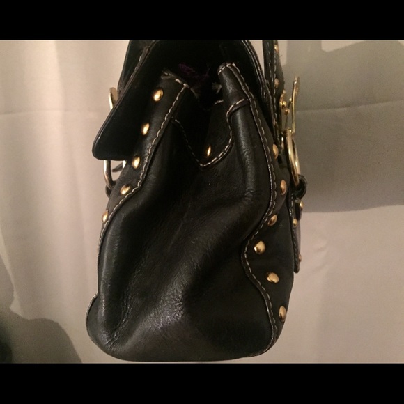 Michael Kors, black leather purse, shoulder bag - Picture 4 of 8